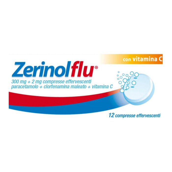 Zerinol Flu 12 Compresse Effervescenti
