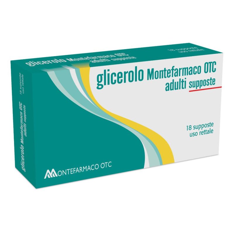 Glicerolo Adulti Trattamento Stitichezza Occasionale 18 Supposte