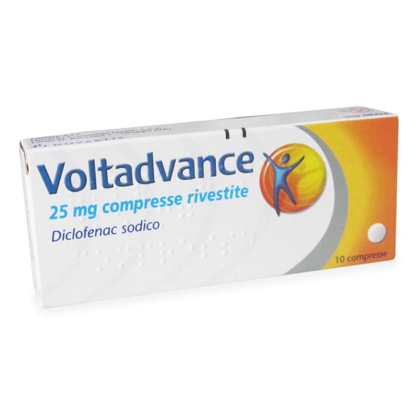 Voltadvance 25 mg 10 compresse rivestite