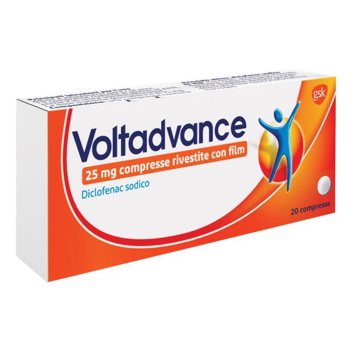 Voltadvance 20 Compresse Rivestite 25mg 