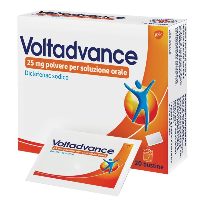 Voltadvance os Polvere 20 bustine 25mg 