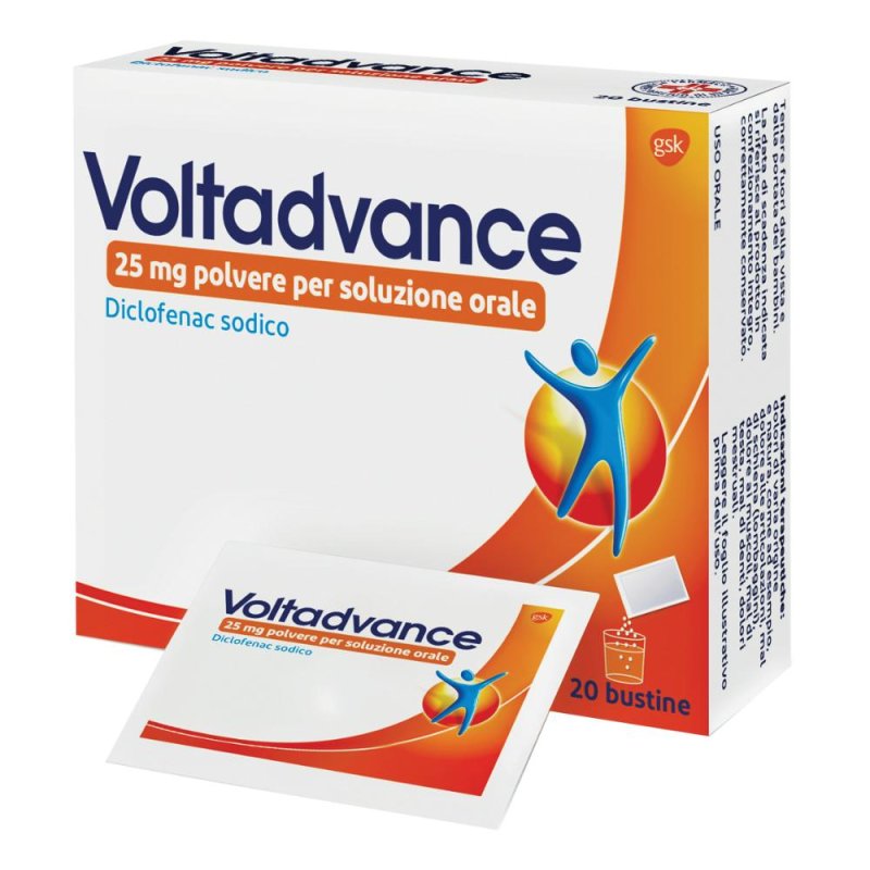 Voltadvance os Polvere 20 bustine 25mg 