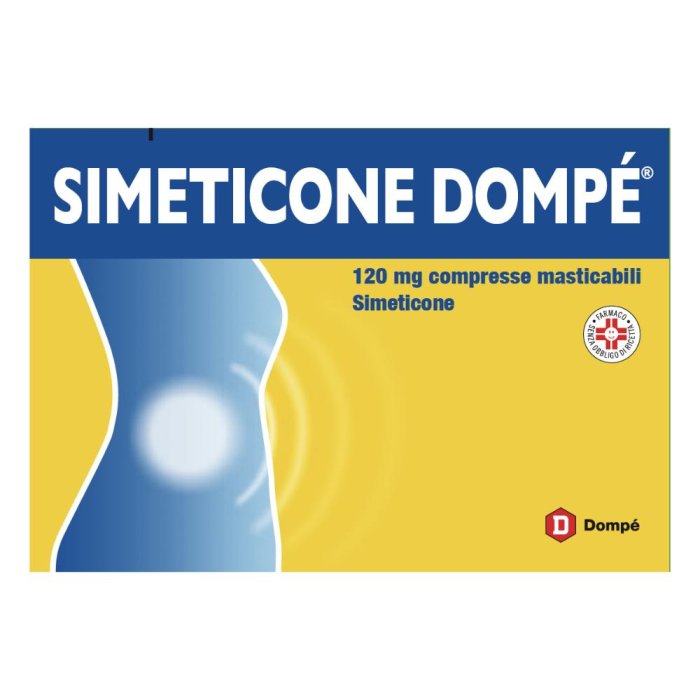 SIMETICONE BR*24CPR MAST 120MG<