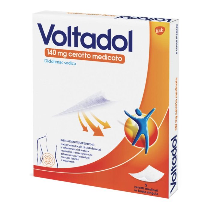Voltadol 140 Mg Cerotto Medicato 5 Cerotti
