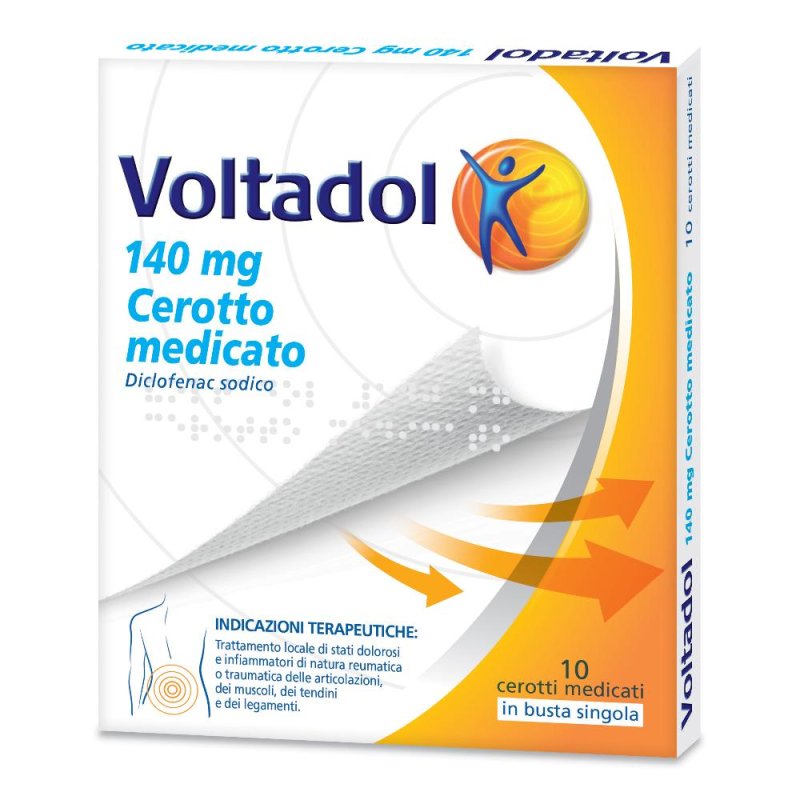 Voltadol 140 Mg Cerotto Medicato 10 Cerotti