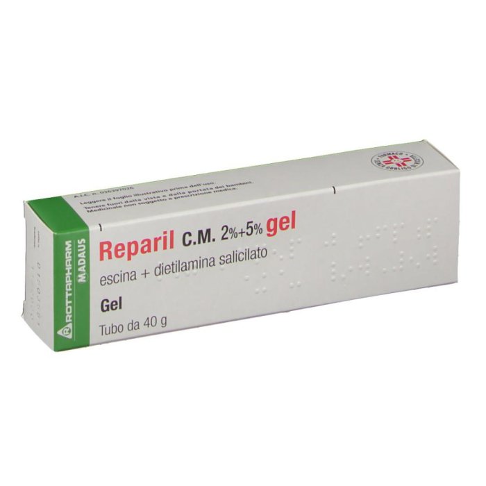 Reparil 2% + 5%  Gel Tubo 40 G