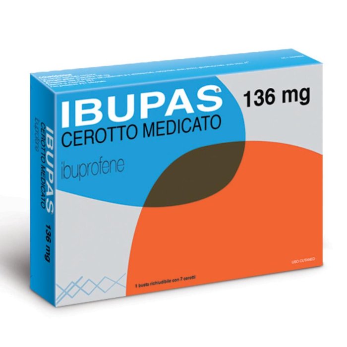 Ibupas 136 Mg Cerotto Medicato 7 Cerotti