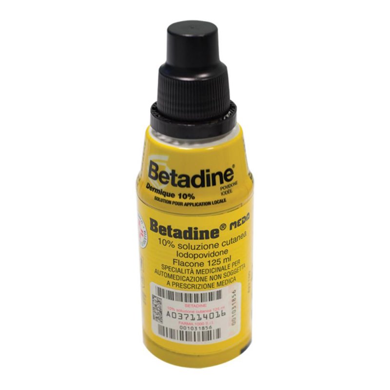 BETADINE*SOLUZ CUT 125ML 10%
