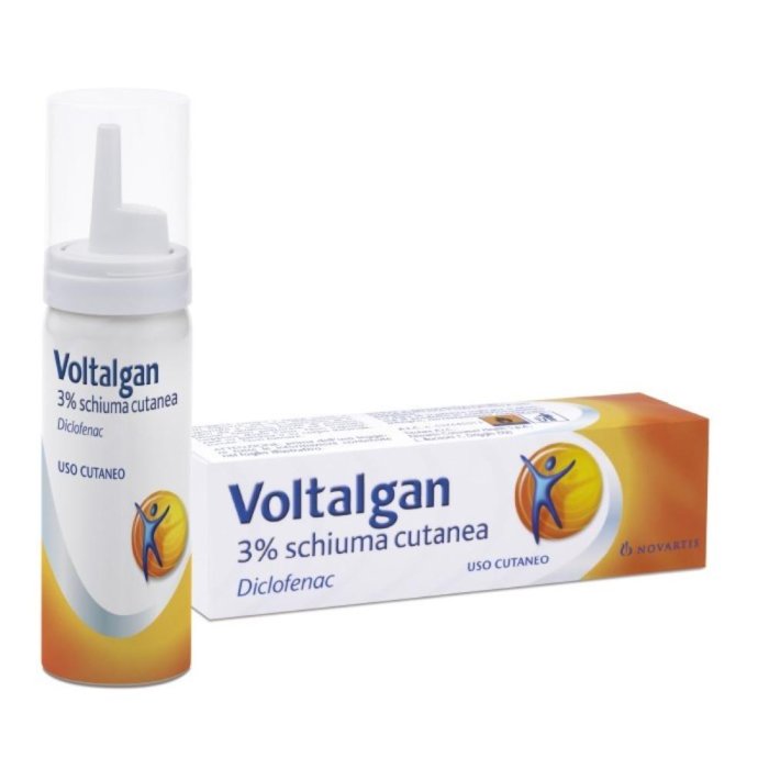 Voltalgan 3% - Schiuma Cutanea Anti-Infiammatorio - 50 G