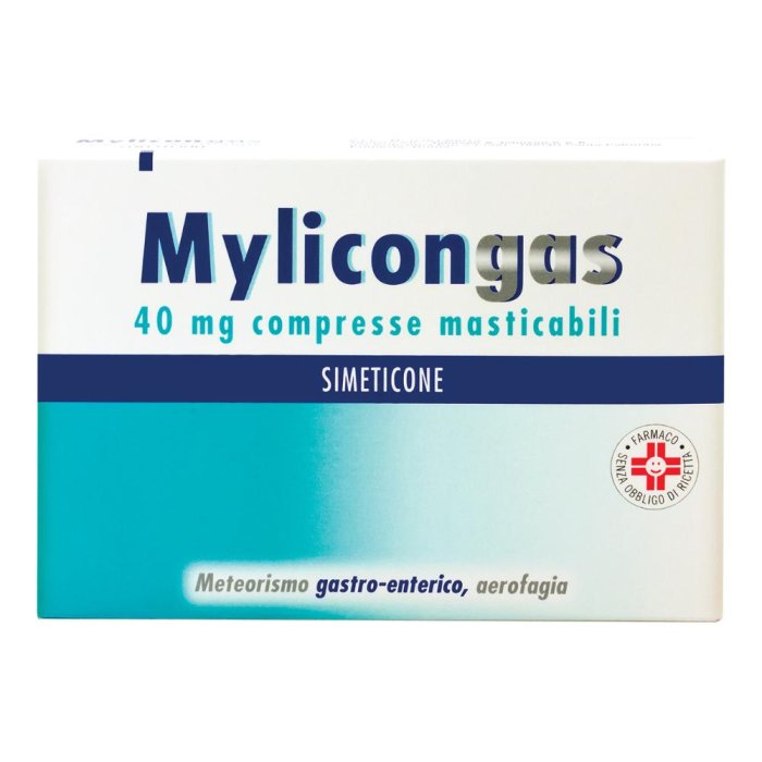 Mylicongas 40 Mg Compresse Masticabili 50 Compresse