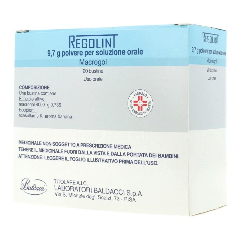 Regolint 9,7 G Polvere Per Soluzione Orale 20 Bustine Regolint 9,7 G Polvere Per Soluzione Orale 20 Bustine