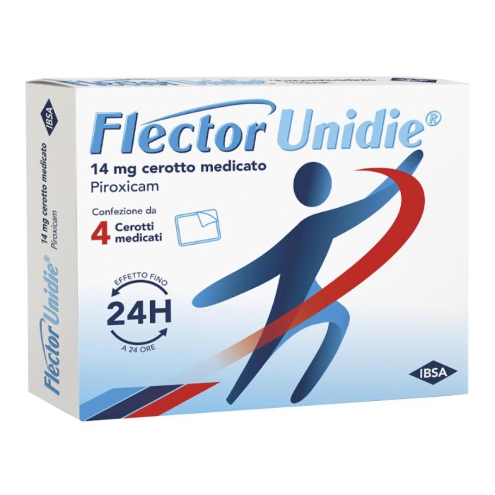 FLECTOR UNIDIE*4 Cer.Med.14mg
