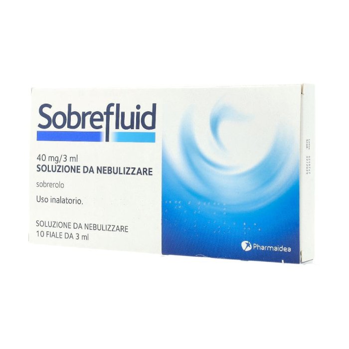Sobrefluid 40 Mg/ 3 Ml Soluzione Da Nebulizzare 10 Fiale Da 3 Ml