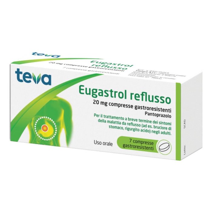 EUGASTROL Reflusso 20mg  7 Cpr