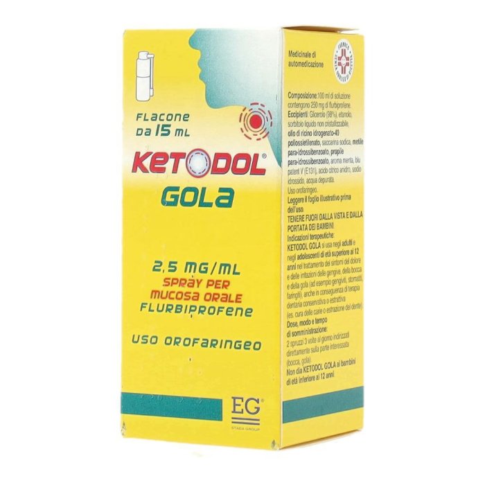 KETODOL Gola Spray 15ml