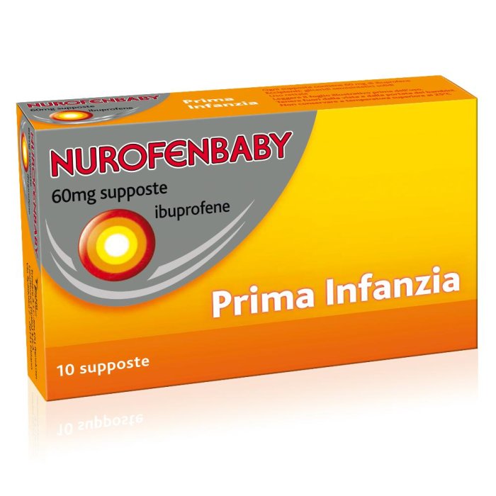 Nurofenbaby 60 Mg Supposte 10 Supposte In Blister Al