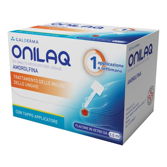 Onilaq 5% Smalto Medicato Per Unghie 2,5ml