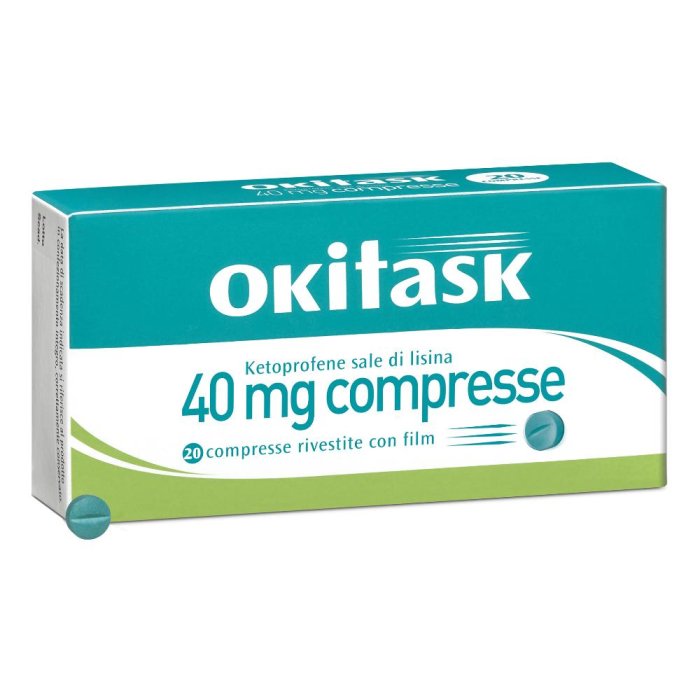 Okitask 20 Compresse Rivestite 40 mg
