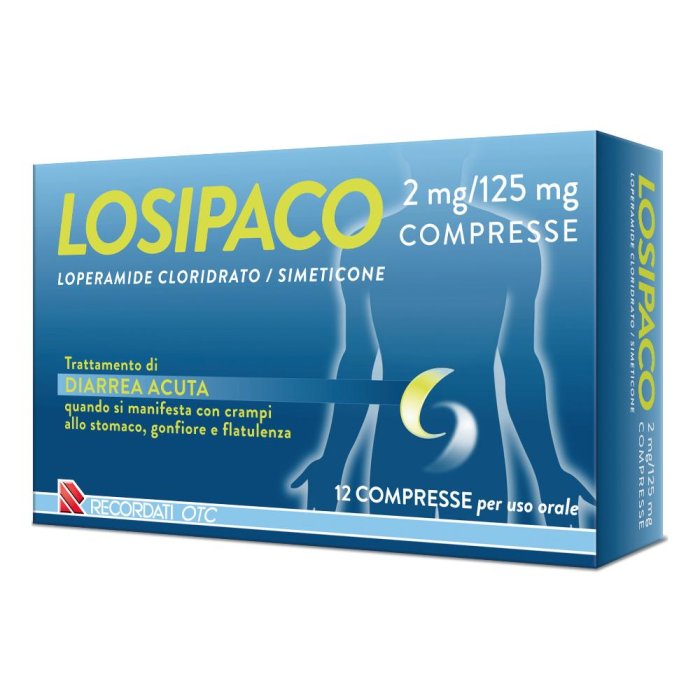 LOSIPACO 12 Cpr 2mg/125mg