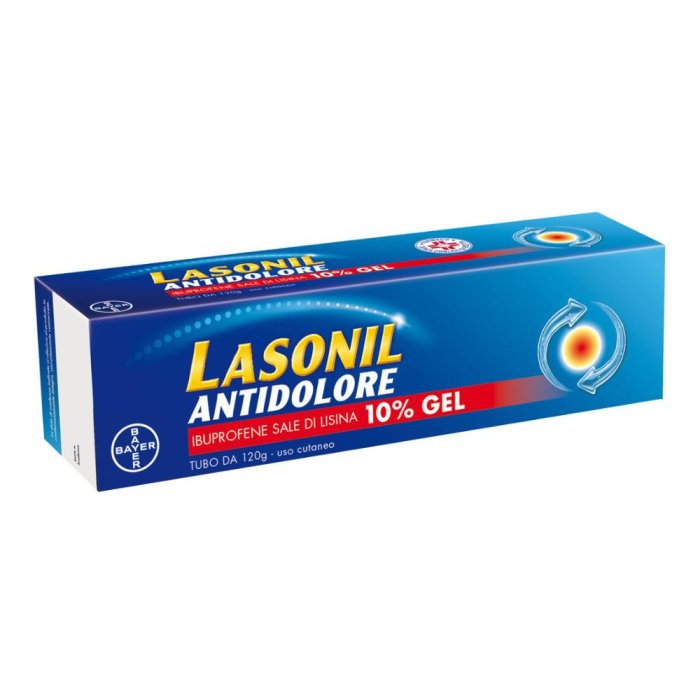 Lasonil Antidolore Gel Antidolorifico e Antinfiammatorio per Dolori Muscolari e Articolari Tubo 120g