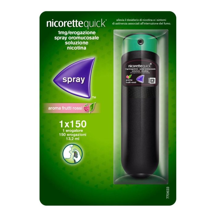 NICORETTEQUICK SPRAY 1FL 150D