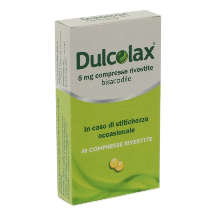 DULCOLAX 40CPR RIV 5MG