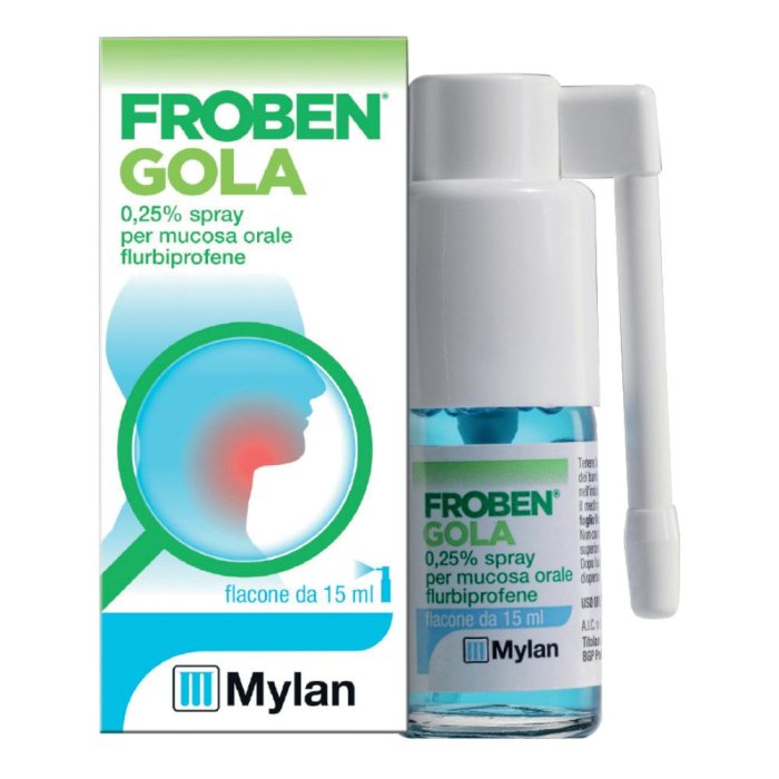 Froben Gola Spray Nebulizzatore 15ml 0,25%