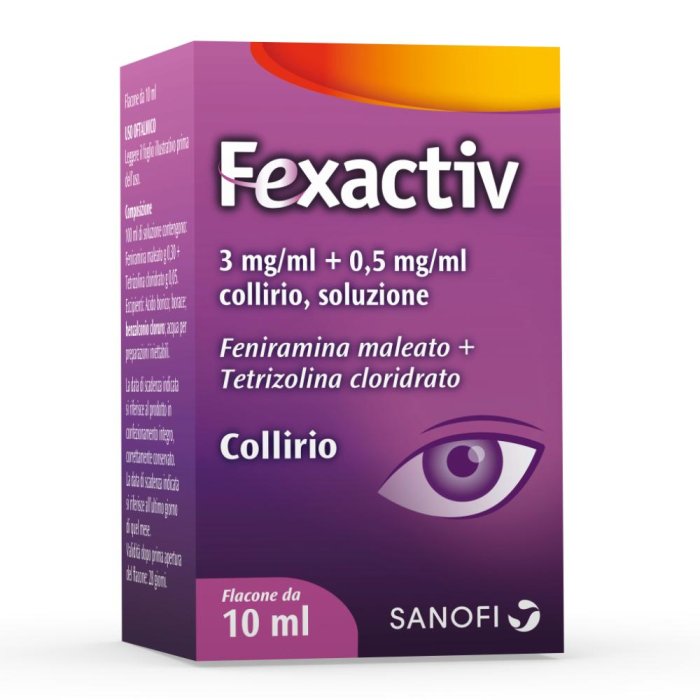 Fexactiv Collirio 1 Flacone 10ml 