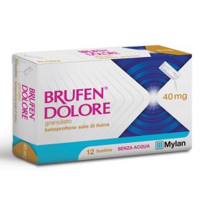Brufen Dolore Soluzione Orale 40 Mg   ketoprofene  antinfiammatorio 12 Bustine