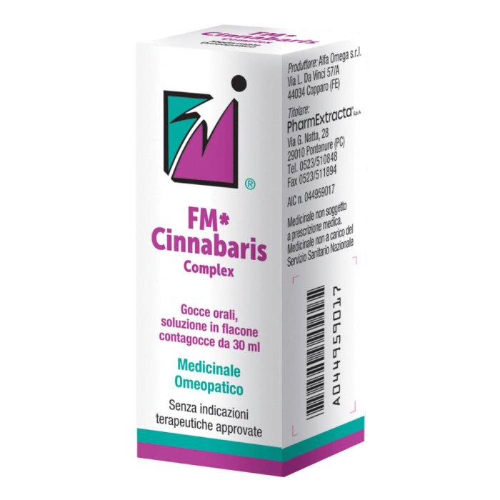 Cinnabaris Complex Gocce Omeopatiche Orali 30 ml
