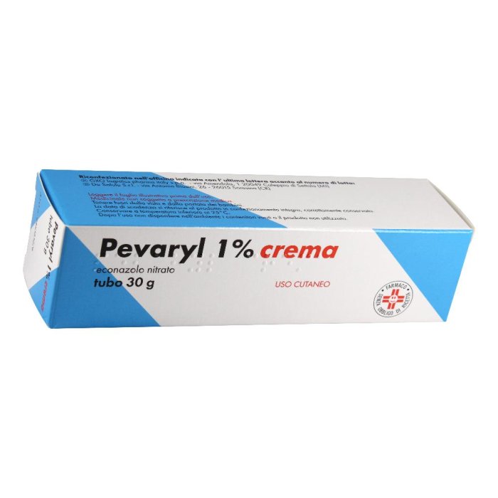 Pevaryl 1% crema econazolo nitrato antimicotico per micosi cutanee 30 g GMM
