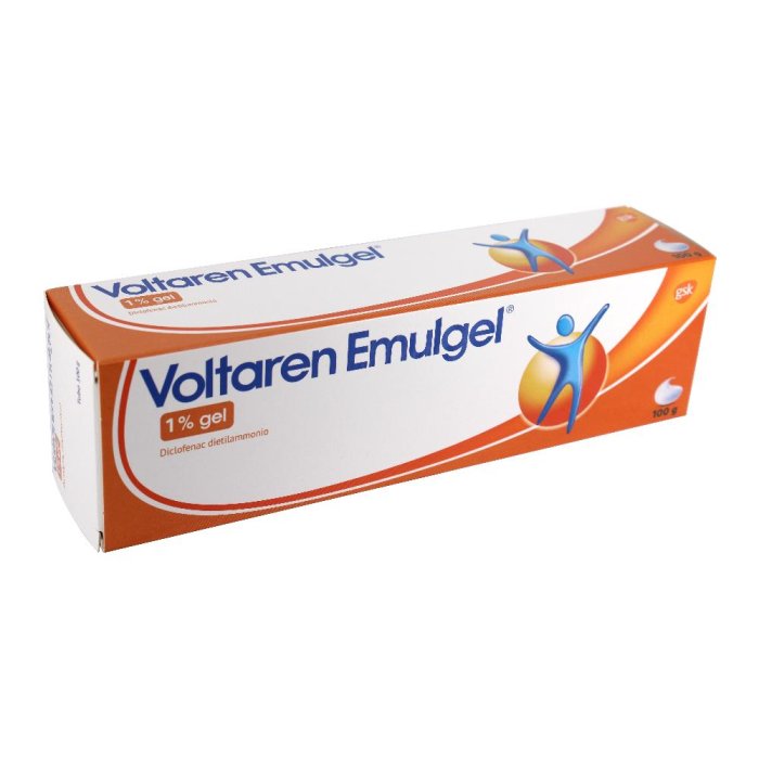 Novartis Voltaren Emulgel 1% Antinfiammatorio Locale Diclofenac per Dolori Muscolari e Dolori Articolari 100g