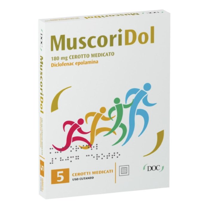 MUSCORIDOL* 5Cer.Med.180mg