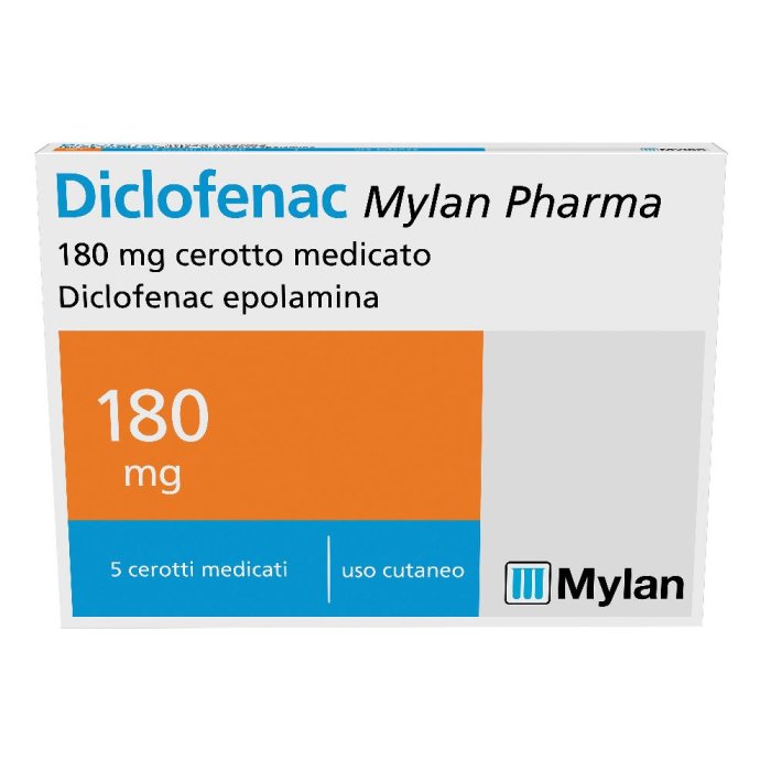 DICLOFENAC MYL*5CER 180MG