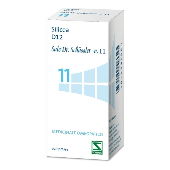 Silicea 11 D12 sale minerale in compresse 200 pezzi – sale di Schuessler per pelle capelli e unghie