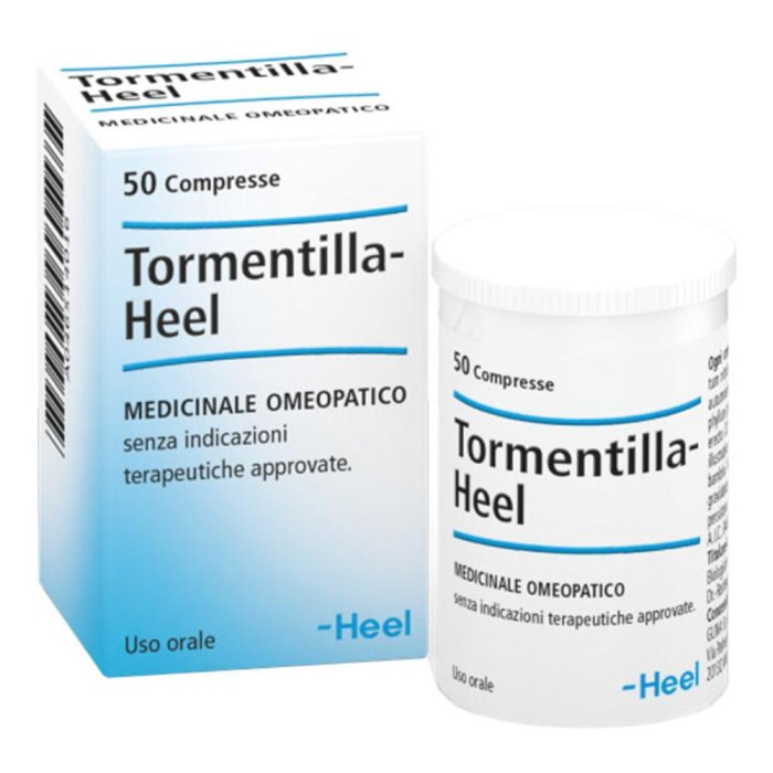 Tormentilla Heel 50 Compresse – Preparato Omeopatico in Compresse Tormentilla Heel