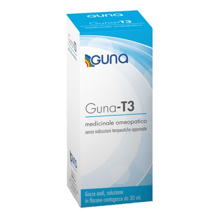 Guna T3 D11 Gocce 30 ml Medicinale Omeopatico per il Benessere della Tiroide