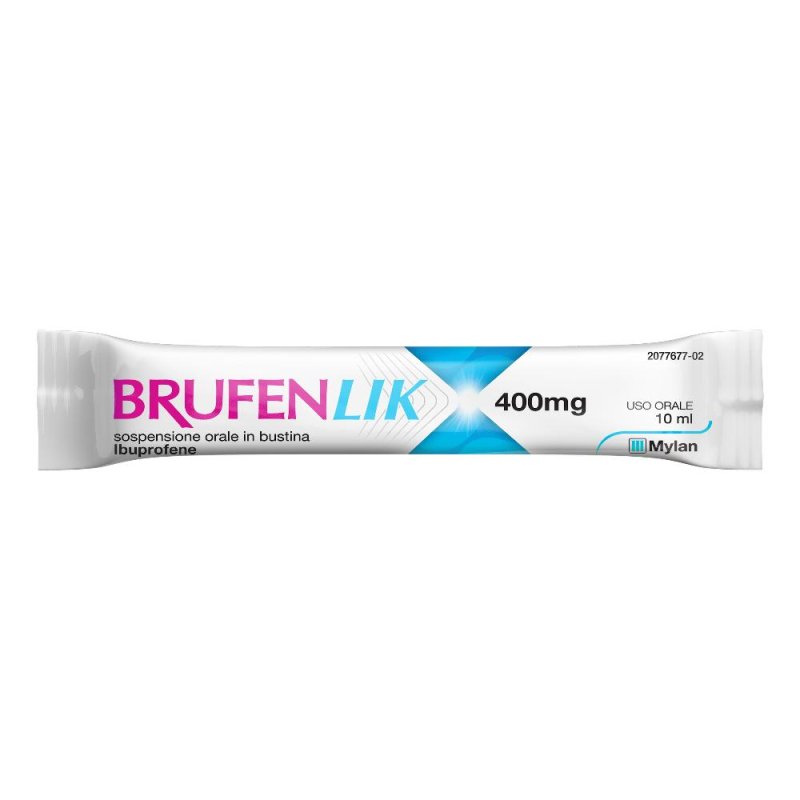 Brufenlik 400 mg Ibuprofene 20 Bustine da 10 ml