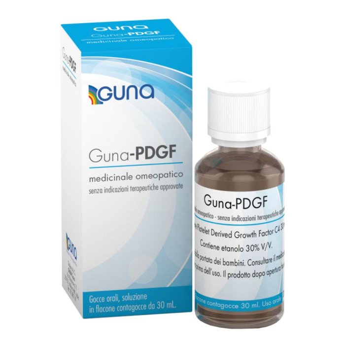 Guna PDGF 4CH Gocce 30 ml – Rimedio Omeopatico in Gocce per Equilibrio e Rigenerazione Cellulare