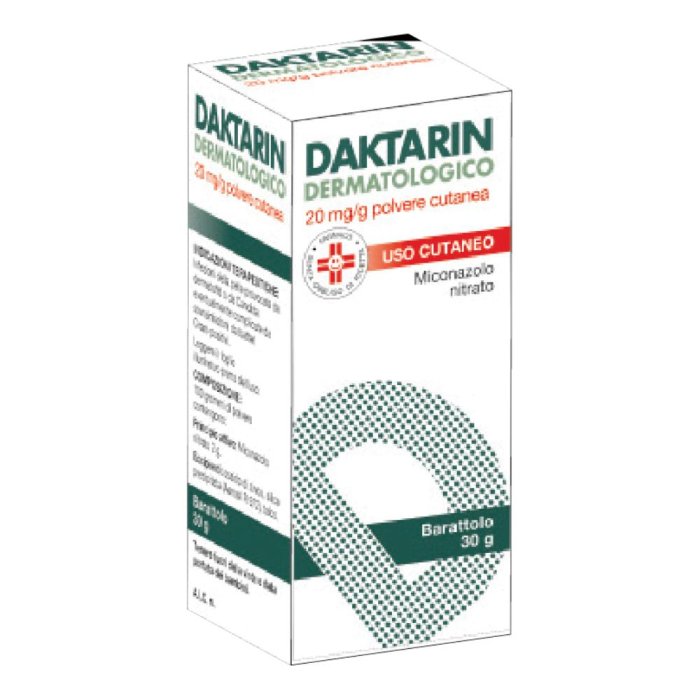 Daktarin crema dermatologica 20 mg/g 30 g - crema antimicotica a base di miconazolo
