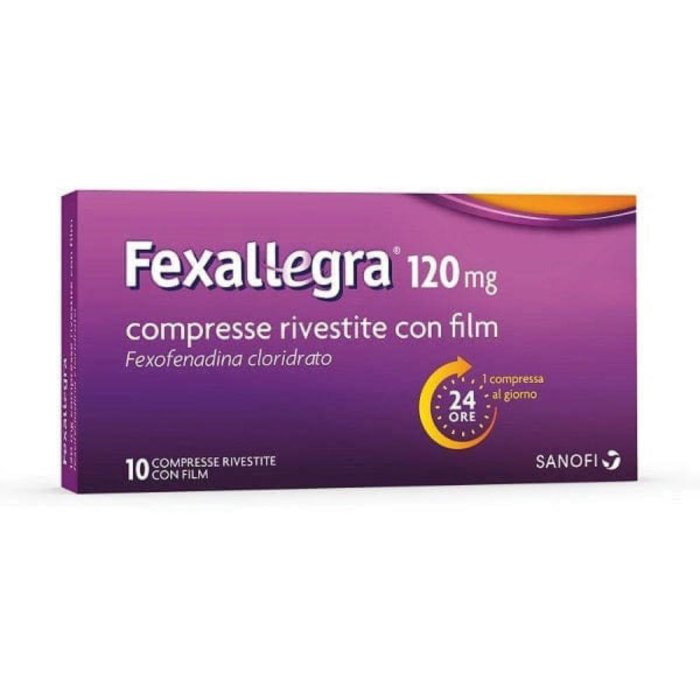FEXALLEGRA 10CPR RIV 120MG