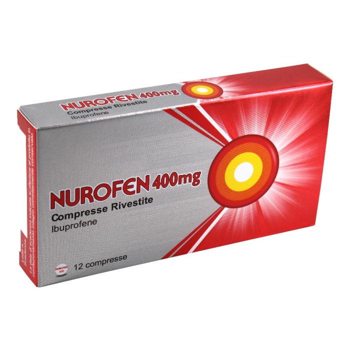 Nurofen 400 mg 12 compresse rivestite - analgesico antinfiammatorio a base di ibuprofene