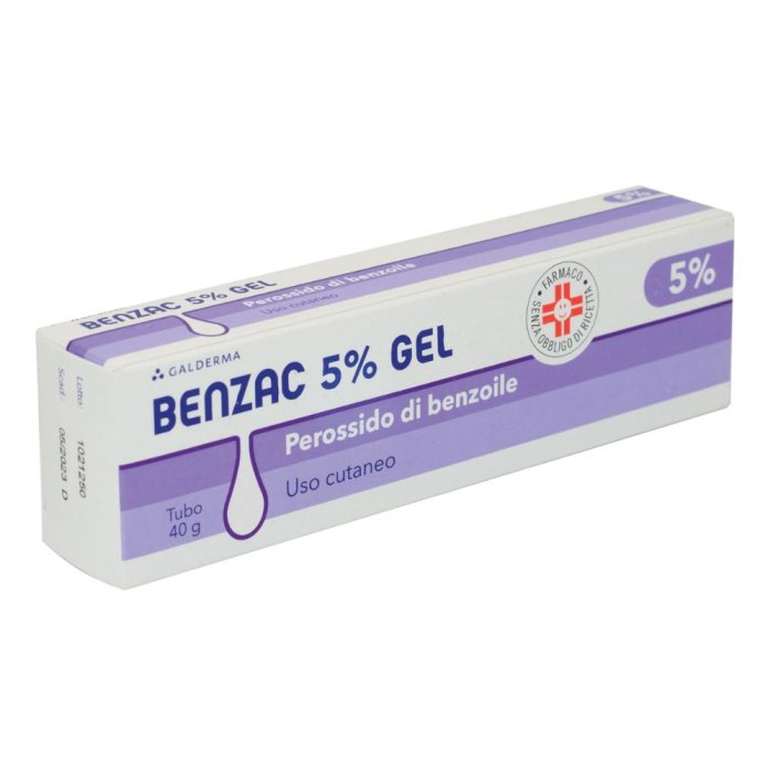 BENZAC GEL 40G 5%