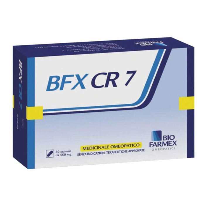 BFX CR7 30 capsule 550 mg - integratore per difese immunitarie e sindromi influenzali