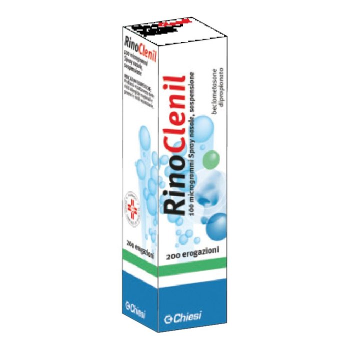 Rinoclenil spray nasale 100 mcg 200 erogazioni - spray corticosteroideo per rinite allergica