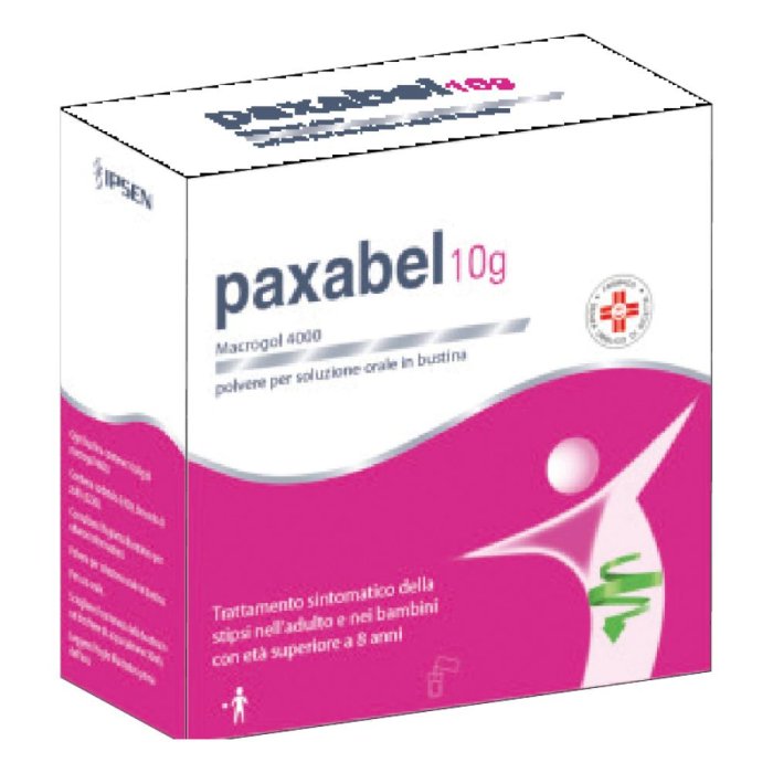 Paxabel 10 g Polvere per Soluzione Orale 20 Bustine Lassativo a Base di Macrogol 4000