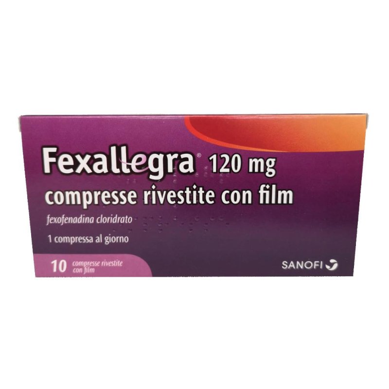 FEXALLEGRA*10CPR RIV 120MG FEXALLEGRA*10CPR RIV 120MG