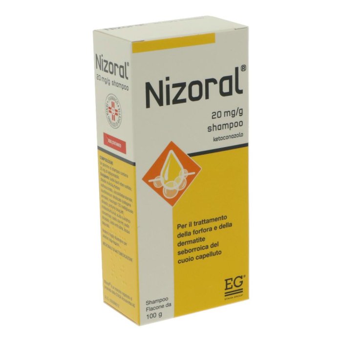NIZORAL*SHAMPOO FL 100G 20MG/G