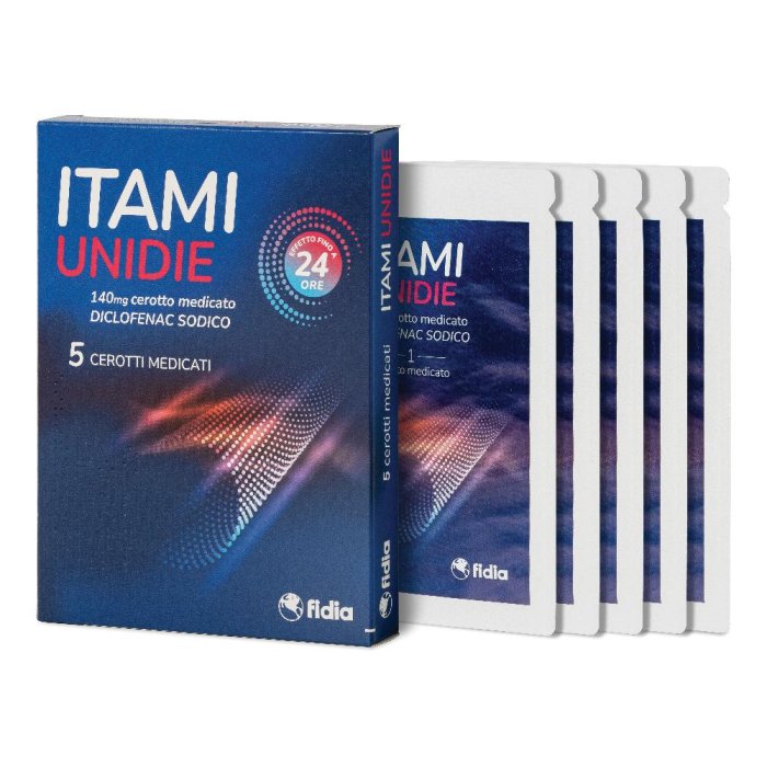 Itami Unidie Cerotto Medicato 140mg Diclofenac Sodico 5 cerotti medicati