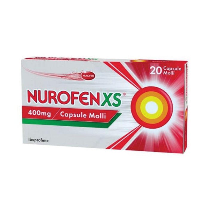 NUROFENXS 400mg 20 Cps Molli